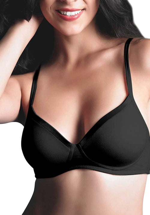 Soie Solid Classical Padded Bra