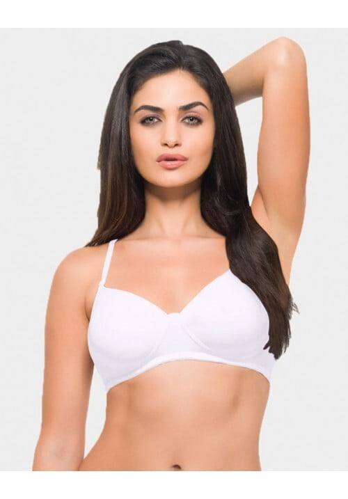 Laavian Solid T.Shirt Moulded Padded Bra