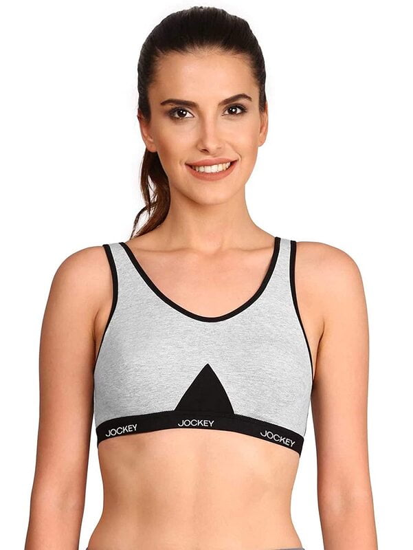 Jockey Low Impact Non-Padded U back Active Bra Jockey Low Impact Non-Padded U back Active Bra