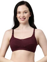 Enamor MT02 Sectioned Lift & Support Nursing Bra - Non-Padded Wirefree High Coverage