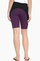 Loveable Sports Shorts (Purple with Black) 