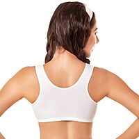 Enamor Girls Wide Strap Cotton Non-Padded Antimicrobial Beginners Non-Wired Bra, Bb01