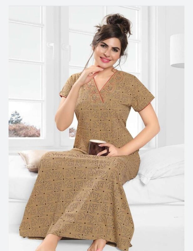 Minelli Alpine Nightdress - Sandal Flowers Minelli Alpine Nightdress - Sandal Flowers