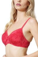 Van Heusen Women's Breathable Cups Padded Non-Wired Printed Cotton T-Shirt Bra