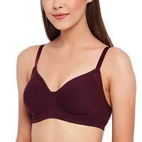 Enamor A042 Side Support Shaper Classic Bra - Supima Cotton Non-Padded  Wirefree High Coverage