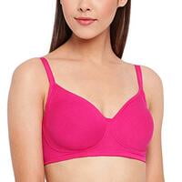 Enamor A042 Side Support Shaper Classic Bra - Supima Cotton  Non-Padded  Wirefree  High Coverage