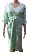 Minelli Printed Maternity / Feeding Gown - Light Green Butterfly Minelli Printed Maternity / Feeding Gown - Light Green Butterfly