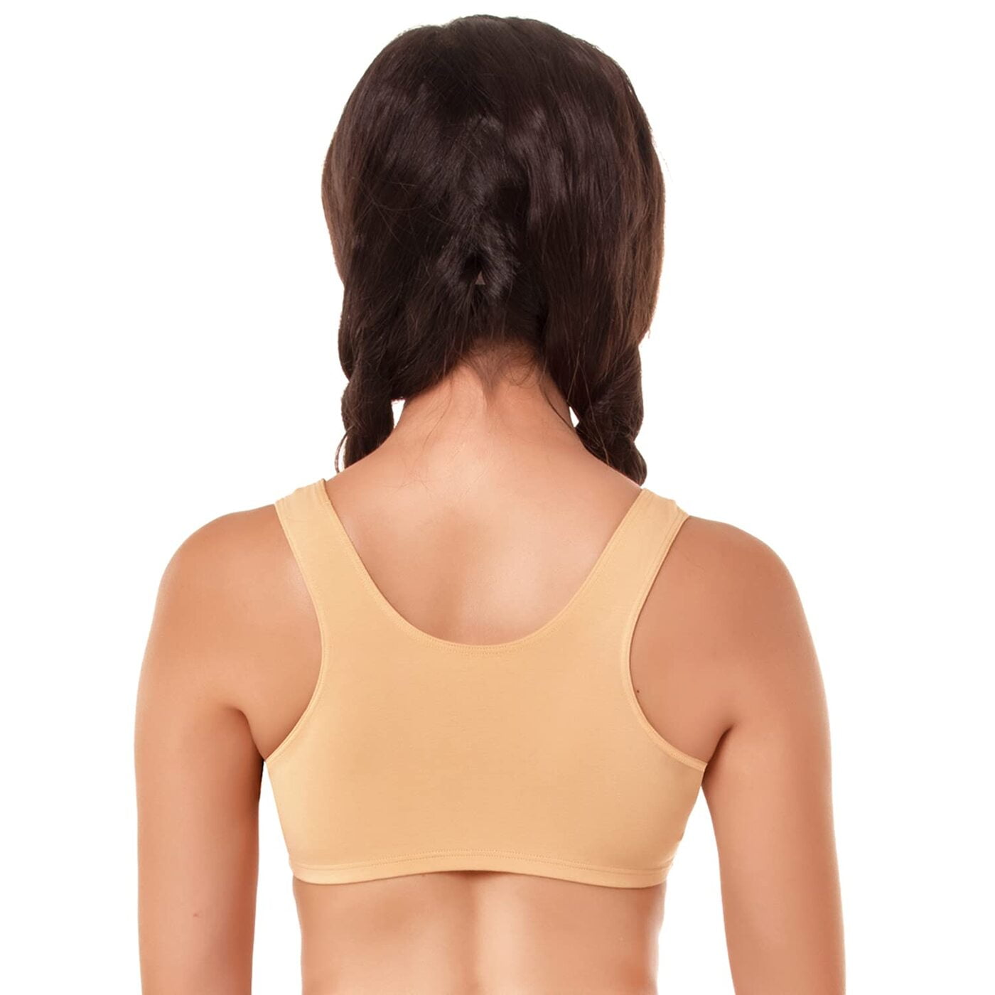 Enamor Girls Wide Strap Cotton Non-Padded Antimicrobial Beginners Non-Wired Bra, Bb01 Enamor Girls Wide Strap Cotton Non-Padded Antimicrobial Beginners Non-Wired Bra, Bb01