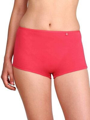 Jockey Women's Mid-waist Boy Leg Shorts with Ultra-soft Waistband - SS04
