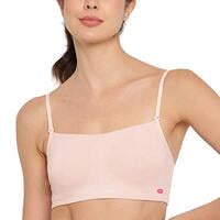 Enamor A022 Cotton Cami With Detachable Straps Bra- Non-padded,wirefree, High Coverage