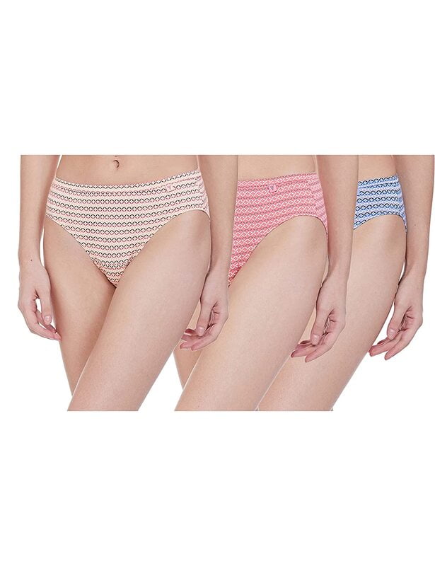 Van Heusen Intimates Antibacterial Bikini, Pack of 3 Style Number-11104 - Multi-Color Van Heusen Intimates Antibacterial Bikini, Pack of 3 Style Number-11104 - Multi-Color