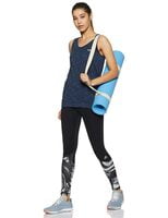 Van Heusen Athleisure Yoga Tank  - Navy