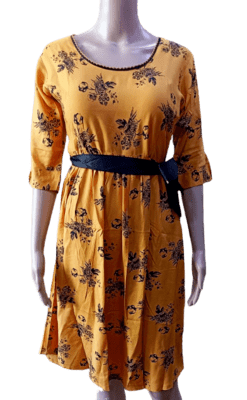 Minelli Yellow Flowers  Short Nighty