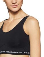 Van Heusen Absolute Comfort Slip On Sports Bra- Black