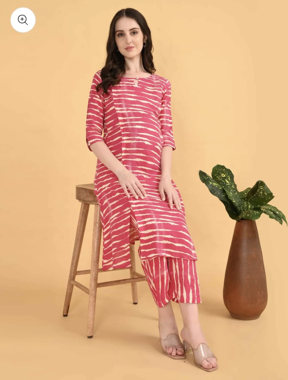 Minelli Maternity / Feeding Kurti  and Pant Set - 9690