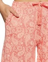 Van Heusen Printed Shorts (Peach)