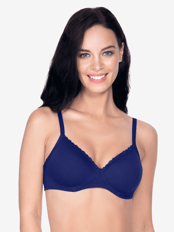 Amante Solid Confidence Cotton Casuals Bra 