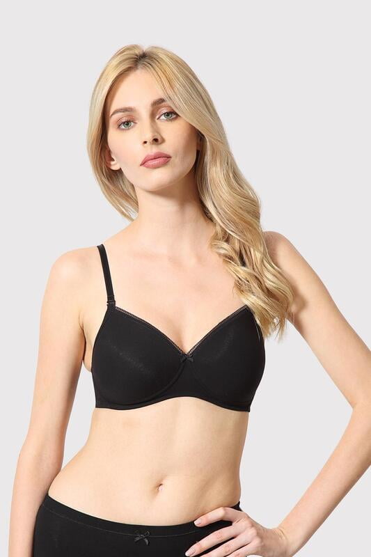 Van Heusen Solid Perforated Cups Non Wired Padded Bra Van Heusen Solid Perforated Cups Non Wired Padded Bra