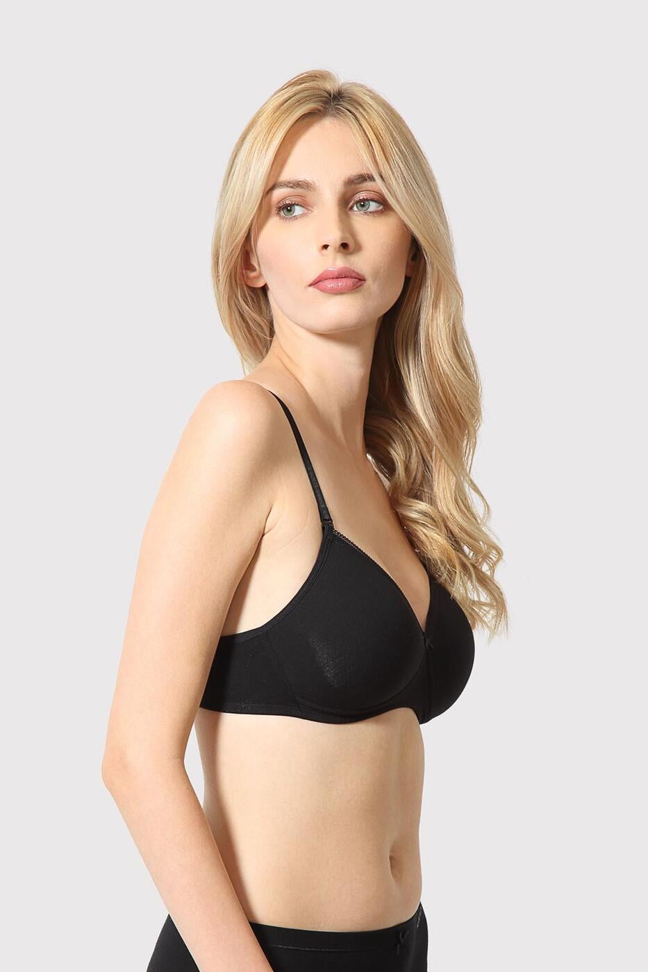 Van Heusen Solid Perforated Cups Non Wired Padded Bra Van Heusen Solid Perforated Cups Non Wired Padded Bra