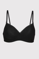 Van Heusen Solid Perforated Cups Non Wired Padded Bra