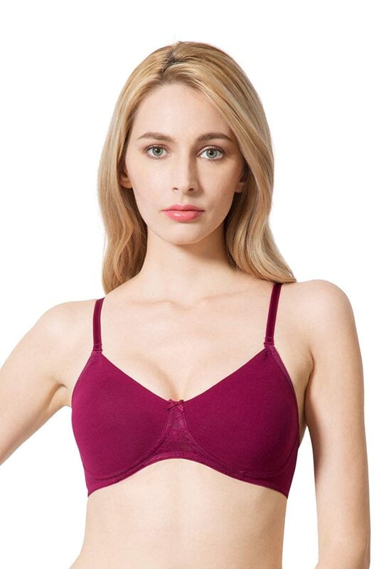 Van Heusen Solid Non Padded Seamless Shaper Bra