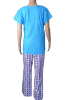 MayBell NightSuit Blue With White Flowery 
