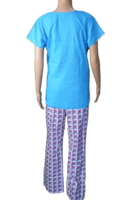 MayBell NightSuit Blue With White Flowery MayBell NightSuit Blue With White Flowery