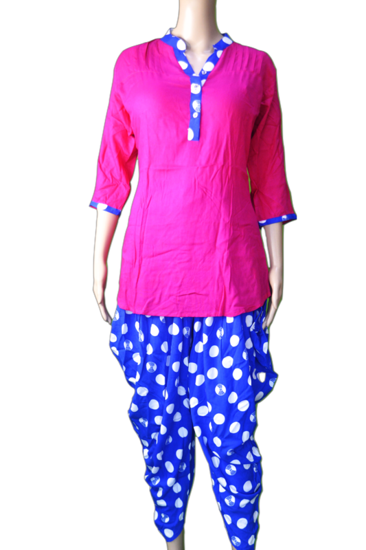 Touche Nightsuit (Pink With Blue) Touche Nightsuit (Pink With Blue)