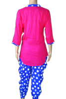 Touche Nightsuit (Pink With Blue) Touche Nightsuit (Pink With Blue)
