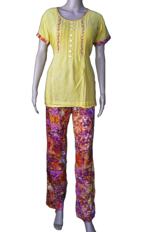 Maybell Nightsuit (Yellow) Maybell Nightsuit (Yellow)
