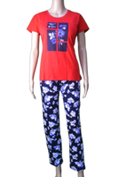 Touche Nightsuit(red With Black) Touche Nightsuit(red With Black)