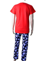 Touche Nightsuit(red With Black) Touche Nightsuit(red With Black)