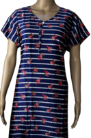 Jinal Nightly (Blue With Red Flowery) Jinal Nightly (Blue With Red Flowery)