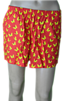 Strawberry Printed Shorts (RED)