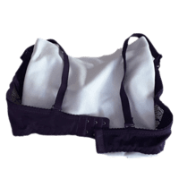 Full coverage - push up - wired - back side satin material (Black) Full coverage - push up - wired - back side satin material (Black)