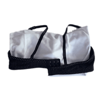 Lightly Padded Full Coverage Polyester Cotton Bra (Black Dotted) Lightly Padded Full Coverage Polyester Cotton Bra (Black Dotted)