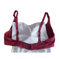 Satin Cotton Semi Coverage Wired Pink Fancy Bra