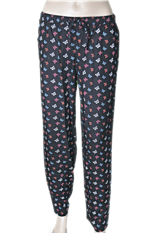 Fruit Of The Loom Printed Pant (Black)