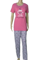 Unicus Nightsuit (Pink With White)