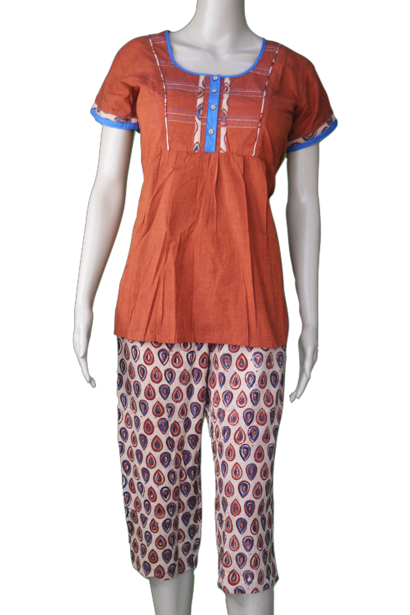 Maybell Nightsuit (Lite Brown)