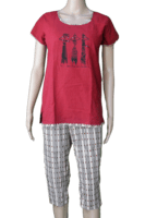 Maybell Nightsuit (Red Colour) Maybell Nightsuit (Red Colour)
