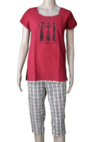 Maybell Nightsuit (Red Colour)