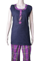 Maybell Nightsuit (Black With Pink) Maybell Nightsuit (Black With Pink)