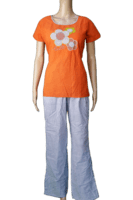 Maybell Nightsuit (Orange colour)