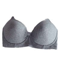 Soft paded - full coverage - cotton (Grey)