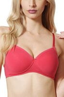 Van Heusen Solid Perforated Cups Non Wired Padded Bra