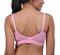 Strawberry Solid Full Coverage Support Bra