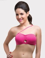 Laavian Solid Fashion Molded Wire Free Branded Bra