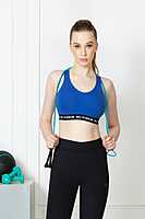 Van Heusen Absolute Comfort Slip On Sports Bra- Cobalt