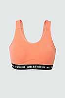 Van Heusen Absolute Comfort Slip On Sports Bra- Coral